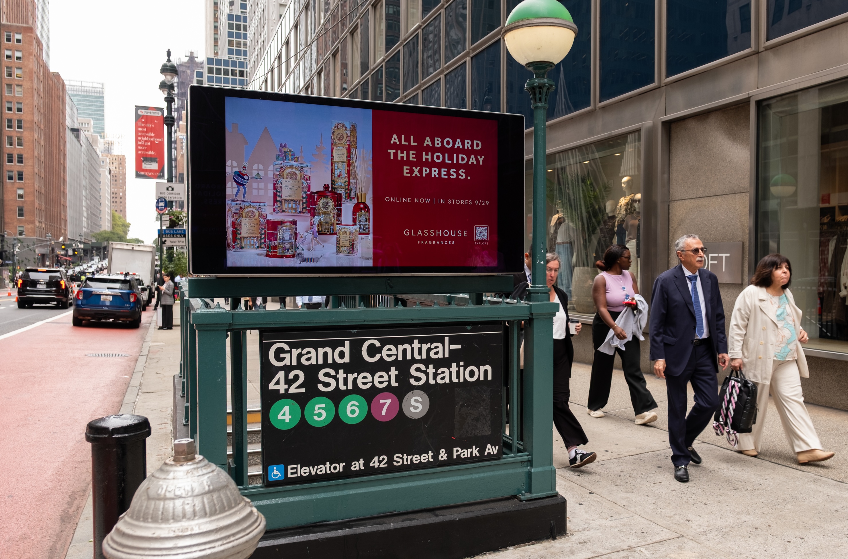 Stopping NYC in its tracks: Glasshouse's Holiday Collection pulls into Grand Central